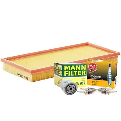 Mann Filters And NGK Spark Plugs Ignition Tune-Up Kit For Volvo 244 740 940 • $38.95