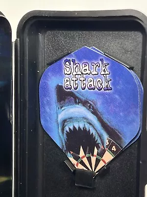 Vintage Dart Set Shark Attack 44 Grams New Old Stock • $19