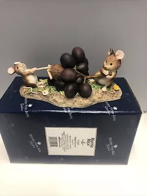 £72.69 • Buy Merrie Mice From Border Fine Arts Enesco Grape Escape 110222