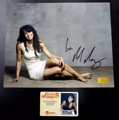 Michelle Rodriguez - Autographed  8x10 Signed Sexy Fresco  Studio Photo  Ca  Coa • $80