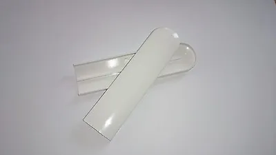 2 X Window Board End Cap Bullnose 70mm Long White Fit 23mm Laminated Boards • £2.79