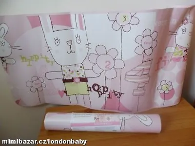 Mamas And Papas Roundabout Girls Nursery Wallpaper Border BN Sealed • £11