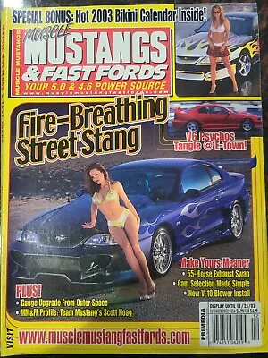 Muscle Mustangs & Fast Fords MM&FF Back Issue December 2002 • $10.99