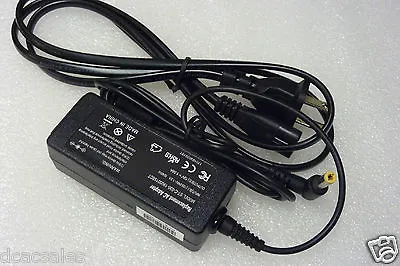 AC Adapter Cord Battery Charger Toshiba Mini Notebook NB205-N325PK NB205-N325WH • $15.99