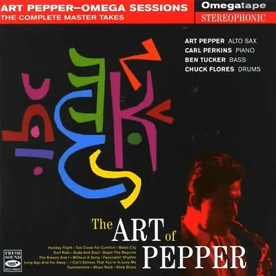 Art Pepper The Art Of Pepper Omega Sessions The Complete Master Takes • $19.98