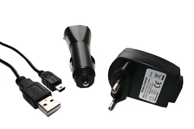 Data Cable USB Car Charger For Navman F20 Navigation • £12.08