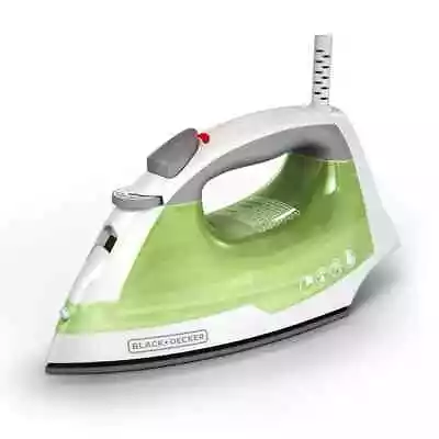 Black+Decker Steam Iron Clothes Easy Steam With Compact Garment Portable IR02V-T • $20