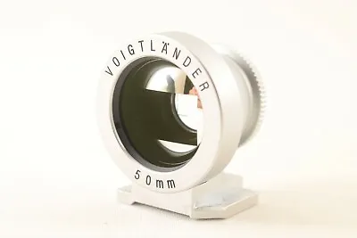 [Mint] Voigtlander 50mm View Finder 5232#J0614 • $229.99