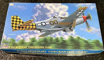 Hasegawa 09255 P-51D Mustang 'Checkertail Clan' 1/48 W/detail Kit Extras • $59.95