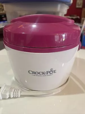 Mini Crock Pot For Lunch Slow Cooker Food Warmer Hot Dip Soup Travel 3 Cup • $12