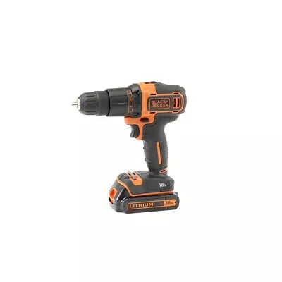 £28.79 • Buy Black & Decker Combi Drill Hammer Screwdriver Cordless KFBCD701D1K 2Ah Li-ion