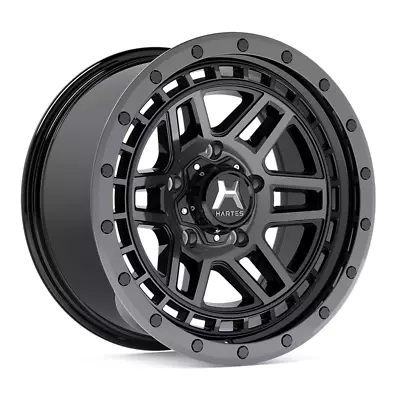 18 Inch Wheels Fits FORD EVEREST 18x9 HARTES METAL BEAST Black Dark Tint ET 0 • $450