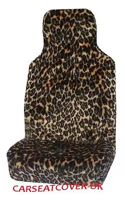 Mazda Premacy (1999-05) Leopard Faux Fur Car Seat Covers - 2 X Fronts • $65.66