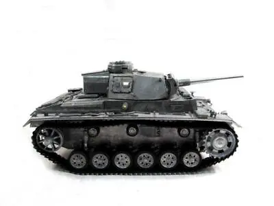 1/16 Mato 100% Metal Panzer III RTR RC Tank 1223 Infrared Barrel Recoil Battle • $588.68