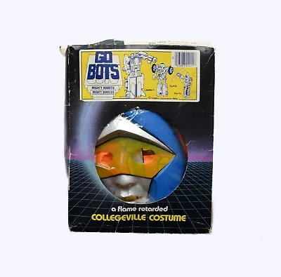 Vintage 1984 Go Bots Cop-tur Collegeville Halloween Costume In Box • $45