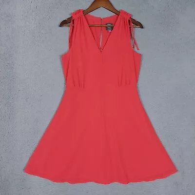 Vince Camuto Dress Women's Size 6 Pink A-Line Elastic Waist Sleeveless V Neck • $29.99