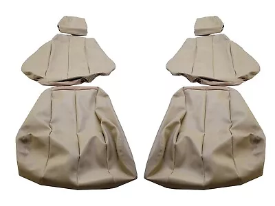 Fits: Mercedes R129 90-1995 CREAM BEIGE Vinyl Seat Covers (DONT BUY UNTIL READ • $469.06