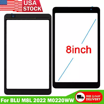 New 8  Touch Screen Digitizer Glass Replacement For BLU M8L 2022 M0220WW Tablet • $13.05