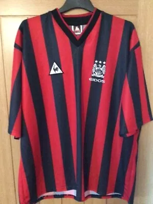 Manchester City 1999-00 3rd Shirt. Size XL. Le Coq Sportif Eidos Limited Edition • £110