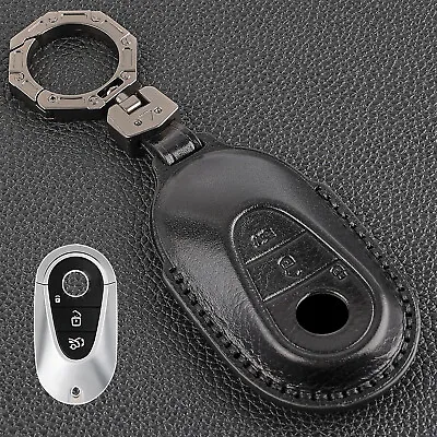 Smart Key Case Fob Remote Cover For Mercedes Benz C S 2023 2022 Chain W223 W206 • $11.96