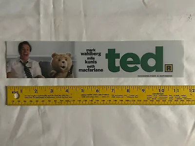Movie Theater Mylar Poster 2.5.x11.5 Ted  • $7.49