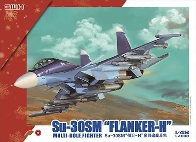 GreatWall L4830 1/48 Russian Su-30SM Flanker-H • $92.99