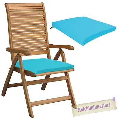 £27.97 • Buy Aqua Outdoor Indoor Home Garden Chair Floor Seat Cushion Pads ONLY Multipacks