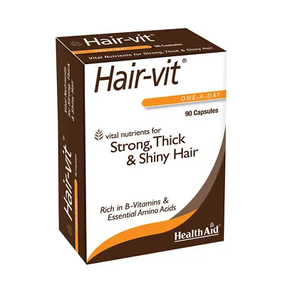 Health Aid Hair-Vit - 90 Capsules • £29.99