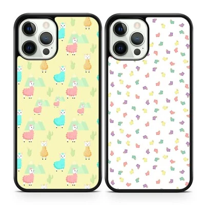 $20.19 • Buy Cute Multi Coloured Alpaca Llama Animals Phone Case Cover