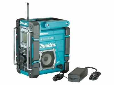 Makita 12v-18v DAB Job Site Bluetooth Radio Bare Unit Dust Shower-Proof DMR301 • £228