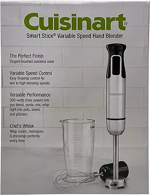 Cuisinart Smart Stick Variable Speed Hand Immersion Blender HB-120PC • $39