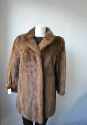 Women's Sz 8  Canadian Mink Fur Coat Jacket MINT+ 💰 • $250