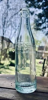 Aqua Early 1900’s Pepsi Cola Embossed Soda Bottle Warrenton Virginia VA • $19.95