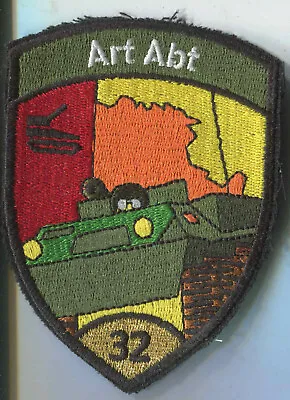 Schweiz Verbandsabzeichen Artillerieabteilung 32 (Art Abt 32) Gold • £4.11