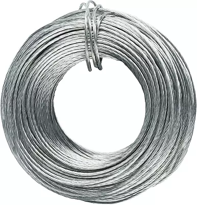 50Ft Picture Hanging Wire For Photos Picture Wire For Mirrors Clock Art Work  • $13