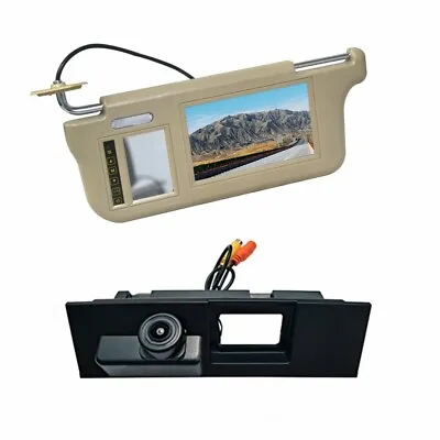 Sun Visor Rear View Mirror Monitor Parking Reverse Camera For Ford New Mondeo • $119