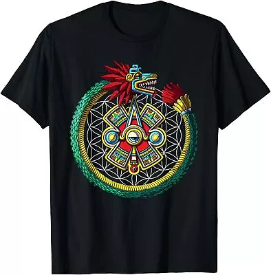 NEW LIMITED Quetzalcoatl Feathered Serpent Aztec God Mayan T-Shirt S-3XL • $24.64