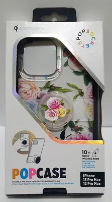 $45 • Buy IPhone 13 Pro Max (6.7 ) PopSockets PopCase Slide Case - Vintage Floral