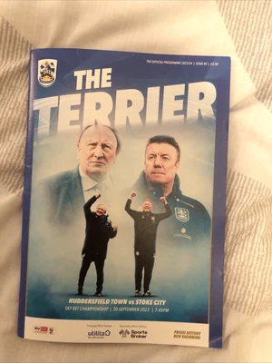 £4.50 • Buy Huddersfield Town Programme 2023