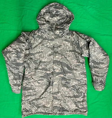 $49.99 • Buy USAF Parka Improved Rainsuit & Liner Rain Coat Military Camouflage Jacket-Medium