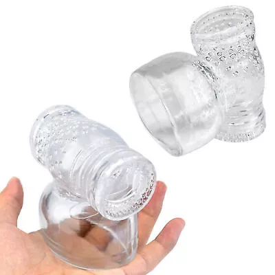 Clear TPE Male Humming Bird Attachment Hitachi Magic Wand Massager Accessory • $5.01