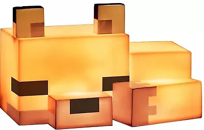 Minecraft Fox Light Mojang Licensed Night Light Up Desk Lamp Game Decor Icon NEW • $31.95