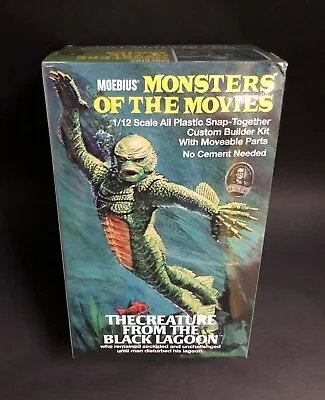 Moebius X-Aurora Monsters Of The Movies “The Creature” 1/12 Model Kit MISB Rare! • £58.99