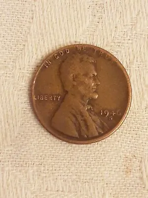 1946 S Lincoln Wheat Penny L On Rim Error • $1200