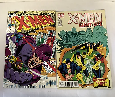 X-men Classics #1 Neal Adams 1983 & Giant Size #1 (2011) Yost Medina • $13.89