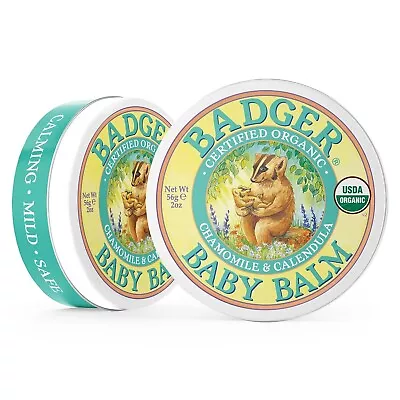 Badger Company Baby Balm Chamomile & Calendula 2 Oz (56 G) • £10