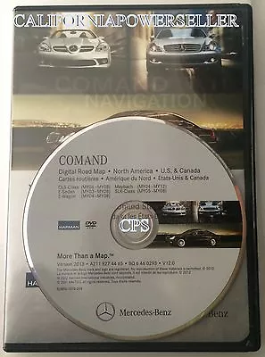 Benz Navi DVD For COMAND Mercedes Map DVD Update 2013 NICE V.12 E SLK CLS • $168.88