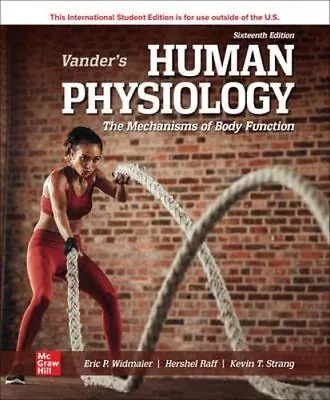 Vander's Human Physiology ISE By Strang Dr. Kevin T. Paperback / Softback Book • $39.39