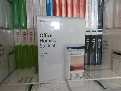 Microsoft Office 2019 Home Student PC Or MAC Word Excel Powerpoint Windows 10 11 • £84.99