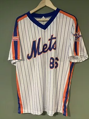 MLB New York Mets 1986 World Series Champions SGA Adult Jersey Size XL NY 86 • $34.99